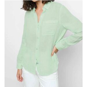Rails x Revolve Ellis Gauze Mint Green Button Down Small Women
